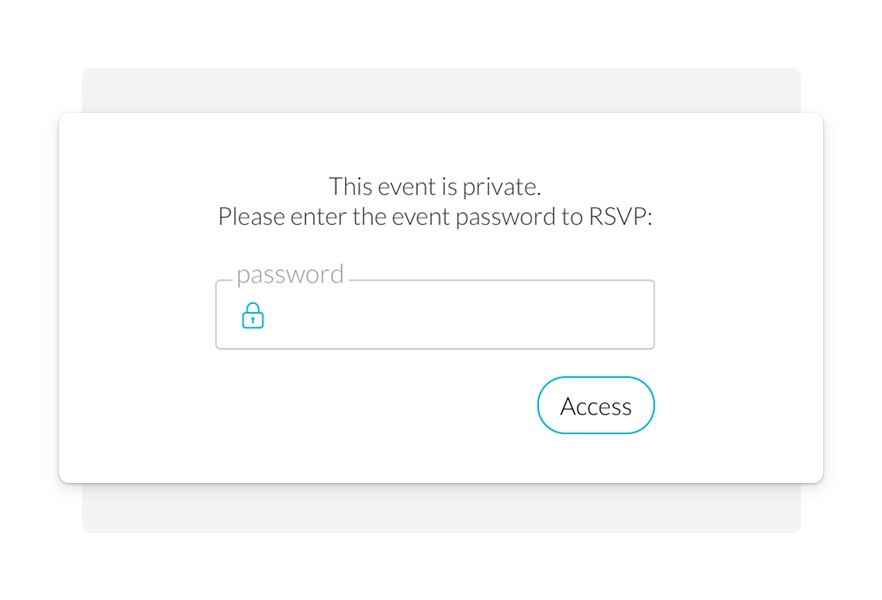 You can add a password to make your website Private and Secure